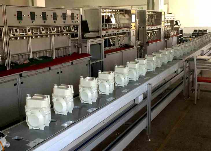 燃氣表生產(chǎn)線